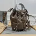 Balenciaga Bucket Bag: Burgundy Leather, Studded Edges, A Bold Fashion Statement size:30×23×17cm #A54208