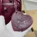Balenciaga Bucket Bag: Burgundy Leather, Studded Edges, A Bold Fashion Statement size:30×23×17cm #A54208