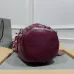 Balenciaga Bucket Bag: Burgundy Leather, Studded Edges, A Bold Fashion Statement size:30×23×17cm #A54208