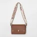 Burberry Crossbody Bag: Logo - Embroidered Strap &amp; Leather, A Nod to Heritage size:25×8×18cm #A54201