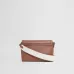 Burberry Crossbody Bag: Logo - Embroidered Strap &amp; Leather, A Nod to Heritage size:25×8×18cm #A54201