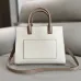 Burberry Handbag: Two - Tone Leather &amp; Gold “TB” Logo, Epitomizing Sophisticated Elegance size:27×11×20cm #A54200