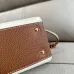 Burberry Handbag: Two - Tone Leather &amp; Gold “TB” Logo, Epitomizing Sophisticated Elegance size:27×11×20cm #A54200