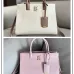 Burberry Handbag: Two - Tone Leather &amp; Gold “TB” Logo, Epitomizing Sophisticated Elegance size:27×11×20cm #A54200