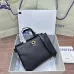 Burberry Timeless White Leather Handbag with Gold - Accented Lock and Dual Handles size:24×3×9cm #A54100