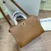 Burberry Timeless White Leather Handbag with Gold - Accented Lock and Dual Handles size:24×3×9cm #A54100