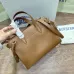 Burberry Timeless White Leather Handbag with Gold - Accented Lock and Dual Handles size:24×3×9cm #A54100