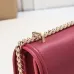 Burberry Leather Shoulder Bag with Chain Strap #A45669