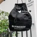 Burberry Phoebe Heritage Stripe Bucket Bag Archive Beige #A50418