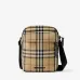 Burberry Vintage Check Crossbody Bag With Adjustable Strap For Classic Style size:16×4×20cm #A54099
