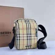 Burberry Vintage Check Crossbody Bag With Adjustable Strap For Classic Style size:16×4×20cm #A54099