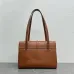 CELINE Grained Leather Medium 16 Shoulder Bag #A49258
