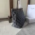 CELINE Macadam Tote Bags Denim leather blue #A49269