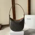 Celine Heloise Triomphe Canvas &amp; Leather Shoulder Bag Women's #A49261