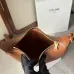 Celine Heloise Triomphe Canvas &amp; Leather Shoulder Bag Women's #A49261