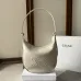 Celine Heloise Triomphe Canvas &amp; Leather Shoulder Bag Women's #A49261