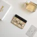 Celine Leather Card Case with Logo Print #A46199
