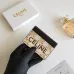 Celine Leather Card Case with Logo Print #A46199