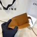 Celine Leather Wallet with Triomphe Closure #A46200