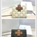 Celine Leather Wallet with Triomphe Closure #A46200