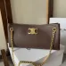 Celine NEWSPAPER CHAIN BAG TRIOMPHE SOFT in SUPPLE CALFSKIN #A49277