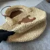 Celine SMALL CABAS THAIS IN RAFFIA AND CALFSKIN  #A49276