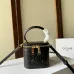 Celine Smooth Calfskin Cuir Triomphe Mini Vanity Case Tan #A49273