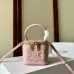 Celine Smooth Calfskin Cuir Triomphe Mini Vanity Case Tan #A49273