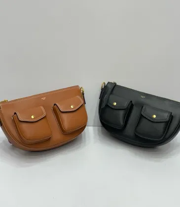 Celine Triomphe Shoulder Bag with Multiple Pockets #A45664