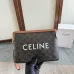 SMALL POUCH WITH STRAP IN TRIOMPHE CANVAS WITH CELINE PRINT #A49263