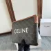 SMALL POUCH WITH STRAP IN TRIOMPHE CANVAS WITH CELINE PRINT #A49263