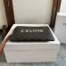 SMALL POUCH WITH STRAP IN TRIOMPHE CANVAS WITH CELINE PRINT #A49263