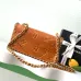 CHANEL Calfskin Embossed Medium Flap Natural #A49168