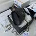 CHANEL Caviar Quilted Chain Top Handle With Chain White/Black #A49146