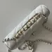 CHANEL Lambskin Quilted Crystal Top Handle Clutch #A50415