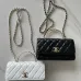 CHANEL Lambskin Quilted Crystal Top Handle Clutch #A50415