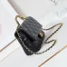 CHANEL Lambskin Quilted Mini Rectangular Flap  #A49156