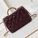 CHANEL Lambskin Quilted Mini Rectangular Flap  #A49156