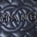 CHANEL Lambskin Quilted Walk of Fame Star Bag Black #A49166