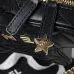 CHANEL Lambskin Quilted Walk of Fame Star Bag Black #A49166