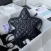 CHANEL Lambskin Quilted Walk of Fame Star Bag Black #A49166