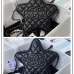 CHANEL Lambskin Quilted Walk of Fame Star Bag Black #A49166