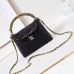 Chanel 22 small handbag, Shiny grained calfskin, enamel #A49153