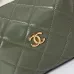 Chanel 22 small handbag, Shiny grained calfskin, enamel #A49153
