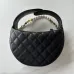 Chanel 23k Hula Hoop Bag with Camelia #A50411