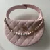 Chanel 23k Hula Hoop Bag with Camelia #A50411
