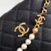 Chanel 23k Hula Hoop Bag with Camelia #A50411