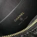 Chanel 23k Hula Hoop Bag with Camelia #A50411