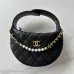 Chanel 23k Hula Hoop Bag with Camelia #A50411
