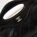 Chanel 31 mini shopping bag, Suede calfskin, lambskin #A49141
